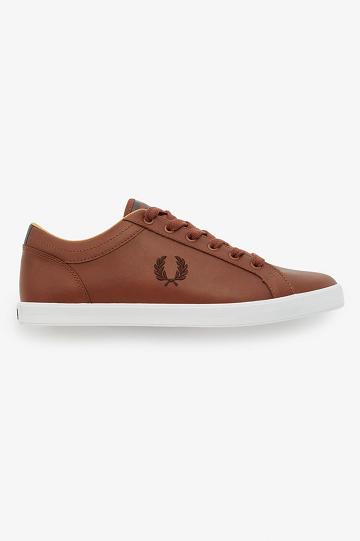 Fred Perry Baseline Miesten Kengät Ruskea | FI 1934UZGT